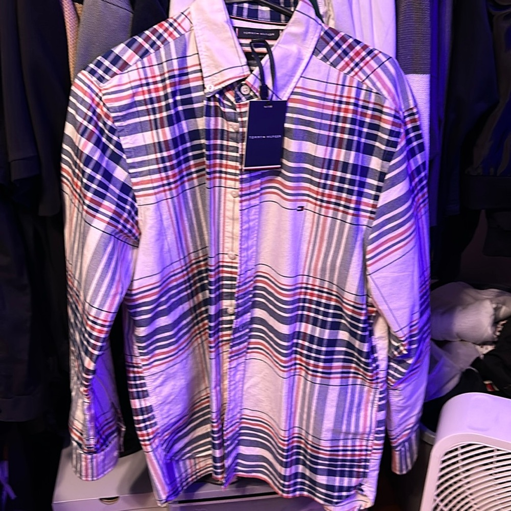 Tommy Hilfiger button up Brand new with tags